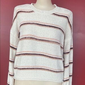 Like new extremely soft Cloud Chaser Striped Sweater